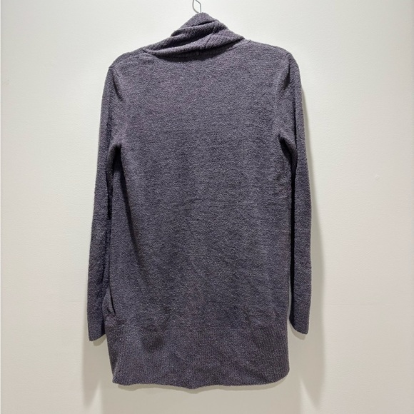 BAREFOOT DREAMS • Women’s CozyChic Lite Circle Cardigan Purple Charcoal Size M - Picture 4 of 6